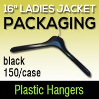 Black 16" Ladies Jacket Hanger